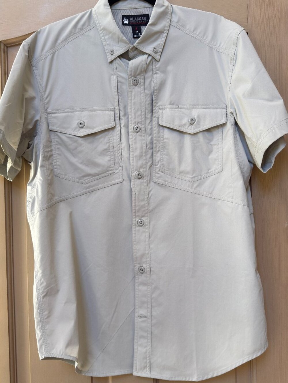 Like New Alaskan Hardgear by Duluth Trading Co. Short Sleeve Button-Up Shirt